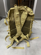 Военный рюкзак 45 л. Yakeda, Койот, тактический рюкзак для военных, армейский рюкзак для солдат - изображение 3