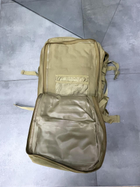 Военный рюкзак 45 л. Yakeda, Койот, тактический рюкзак для военных, армейский рюкзак для солдат - изображение 8