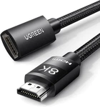 Кабель UGREEN HD151 HDMI Male to HDMI Female v2.1 8K@60Hz 0.5m Black (40400)