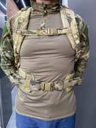 Военный рюкзак 90 л с РПС, WOLFTRAP, цвет Жандарм, тактический рюкзак для военных, армейский рюкзак для солдат - изображение 7