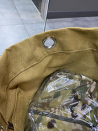 Баул тактичний,YAKEDA, колір койот, 45 x 26 x 20 см., армійський речмішок, тактична сумка для військових - зображення 7