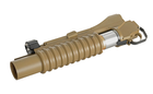 Страйкбольный подствольный гранатомет M203 Short (ребрендинг «D-Boys») - TAN [Bell] (для страйкбола) - изображение 6
