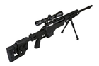 Страйкбольная снайперська гвинтівка MB4411D UPV - з оптикою і сошками [WELL] - зображення 6