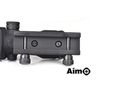 Коліматорний приціл типу ACOG (з оптичним волокном) – Black [AIM-O] (для страйкболу) - зображення 6