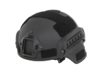 Ультралегкий Страйкбольный шлем Spec-Ops MICH - Black [8FIELDS] (для страйкбола) - изображение 1