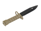 Тренировочный штык-нож к аналогм M4/M16 – TAN [CYMA] (для страйкбола) - изображение 5