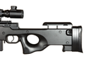 Снайперська гвинтівка 4402D (З оптичним прицілом та сошками) - Black [WELL] (для страйкболу) - зображення 9