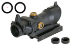 Коллиматор ACOG 1X32 Rifle Red Dot Sight - Black [Aim-O] (для страйкбола) - изображение 4