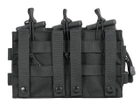 Тройной подсумок винтовочный с карманом - Black [8FIELDS] (для страйкбола) - изображение 7