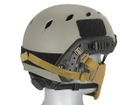 Маска Stalker Evo кріпленням на шолом FAST - Tan [Ultimate Tactical] - зображення 3