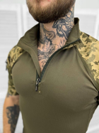 Тактическая рубашка весна-лето убакс с коротким рукавом Пиксель 2XL - изображение 6