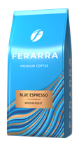 Кофе в зёрнах 1000г, CAFFE кава Blue Espresso с клапаном, FERARRA