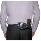 Кобура Медан для Glock 43 поясная кожаная формованная для ношения за спиной ( 1112 Glock 43) - изображение 3