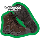 Ботинки тактические Lowa Zephyr MK2 GTX mid TF Dark Brown (коричневый) UK 13.5/EU 49 - изображение 2