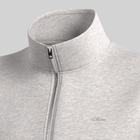 Bluza męska rozpinana streetwear s.Oliver Sweatshirt Jacke langarm 10.3.11.14.141.2138655-90W1 M Szara (4099974732839) - obraz 5