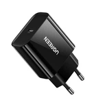 Зарядное устройство Ugreen USB Type-C PD 3.0 QC 4.0 20W Black (CD137)