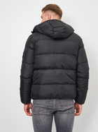 Kurtka puchowa zimowa krótka męska Calvin Klein Jeans Essentials Down Jacket J30J318412-BEH XL Czarna (8719854077398) - obraz 2