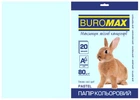 Папір кольоровий PASTEL, голуба, 20 арк., А4, 80 г/м² (BM.2721220-14)