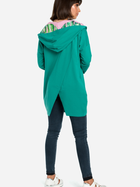 Толстовка на блискавці з капюшоном жіноча BeWear B091 2XL-3XL Зелена (5903068418457) - зображення 4