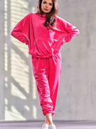 Spodnie dresowe damskie Awama A411 M Różowe (5902360553194) - obraz 3