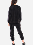 Spodnie dresowe damskie Awama A411 1132546 M Czarne (5902360553552) - obraz 7
