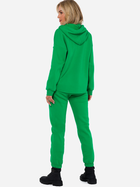 Толстовка на блискавці з капюшоном жіноча Made Of Emotion M761 S-M Зелена (5905563714201) - зображення 4