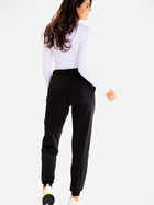 Spodnie dresowe damskie Awama A608 S Czarne (5902360583535) - obraz 4