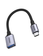 Кабель-Адаптер OTG Ugreen US203 Type-C male to USB 3.0 A female Thunderbolt 3 Nylon 70889