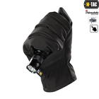 Тактичні рукавички M-Tac Soft Shell Thinsulate Black, Зимові військові рукавички, Теплі стрілецькі рукавички, XL - зображення 4