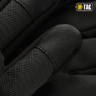Тактичні рукавички M-Tac Soft Shell Thinsulate Black, Зимові військові рукавички, Теплі стрілецькі рукавички, XL - зображення 8