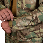 Тактична зимова куртка на флісі Phantom System Multicam / Водовідштовхувальна військова куртка камуфляж, M - зображення 3