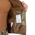 Тактична зимова куртка на флісі Phantom System Multicam / Водовідштовхувальна військова куртка камуфляж, M - зображення 7