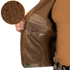 Тактическая зимняя куртка на флисе Phantom System Multicam / Водоотталкивающая военная куртка камуфляж, L - изображение 6