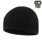 M-Tac шапка Watch Cap Elite фліс (320г/м2) Black/ військова шапка, S-M - зображення 3