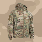 M-Tac куртка на флісі Soft Shell MC / Водовідштовхувальна куртка/ Військова куртка/зимова чоловіча куртка, L - зображення 1