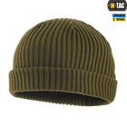 M-Tac шапка вязаная 100% акрил Dark Olive, S-M - изображение 6