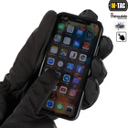 Тактичні рукавички M-Tac Soft Shell Thinsulate Black, Зимові військові рукавички, Теплі стрілецькі рукавички, М - зображення 9