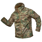 Тактична зимова куртка на флісі CM Stalker SoftShell Multicam / Водовідштовхувальна військова куртка камуфляж, XXXL - зображення 5