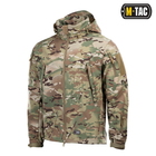 M-Tac куртка на флісі Soft Shell MC / Водовідштовхувальна куртка/ Військова куртка/зимова чоловіча куртка, XXL - зображення 4
