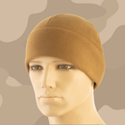 M-Tac шапка Watch Cap Elite флис (320г/м2) Coyote Brown/ военная шапка, L-XL