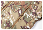 Тактическая мужская куртка Pave Hawk PLY-6 Camouflage CP с капюшоном и карманами сзади taktical, XXL - изображение 6