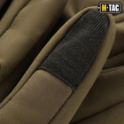 Тактические перчатки M-Tac Winter Soft Shell Olive, Зимние военные перчатки, Теплые стрелковые перчатки, L - изображение 3