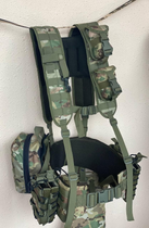 Ременно-плечевая система (разгрузка), РПС для военных, Разгрузочный жилет РПС MOLLY, мультикам, XL - изображение 4