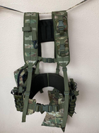 Ременно-плечевая система (разгрузка), РПС для военных, Разгрузочный жилет РПС MOLLY, мультикам, XL - изображение 10