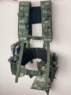Ременно-плечевая система (разгрузка), РПС для военных, Разгрузочный жилет РПС MOLLY, мультикам, XXL - изображение 5