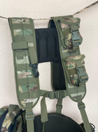 Ременно-плечевая система (разгрузка), РПС для военных, Разгрузочный жилет РПС MOLLY, мультикам, L - изображение 8