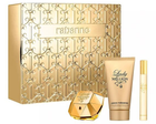 Zestaw damski Paco Rabanne Lady Million Woda perfumowana damska 80 ml + Woda perfumowana damska 10 ml + Balsam do ciała 100 ml (3349668623631) - obraz 1