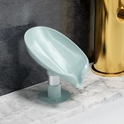 Мильниця на присосці зі зливом води Soap Box Holder Green
