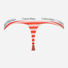 Трусики cтрінги жіночі бавовняні Calvin Klein Underwear 0000D1617E13U XS Червоні/Рожеві (8719855401291) - зображення 6