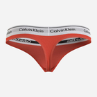 Трусики cтрінги жіночі бавовняні Calvin Klein Underwear 0000F3786E1TD S Оранжеві (8720108759427) - зображення 3